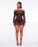 Daphné Dress - Brown
