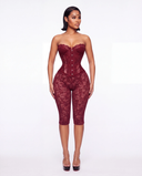 Belle Set - Burgundy
