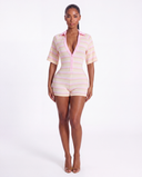Jayda Romper - Pink