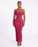 Viana Maxi Dress - Pink