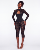 Naima Corset Jumpsuit - Black