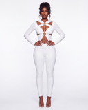 Allirah Jumpsuit - White