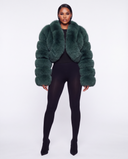 Jaia Fur Coat - Green
